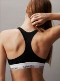 Negru Bralette - Icon Cotton Modal  Femei