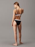 Negru Sutien Triunghi - Modern Cotton  Femei