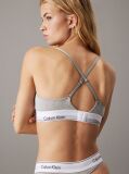 Grey Triangle Bra - Icon Cotton Modal  Women