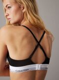 Negru Sutien Triunghi - Icon Cotton Modal  Femei