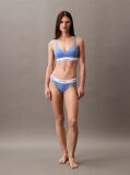 Albastru Bralette Cu Efect Lift - Icon Cotton Modal  Femei