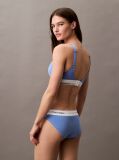 Albastru Bralette Cu Efect Lift - Icon Cotton Modal  Femei