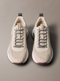 Bej Trailblazer — Adidasi Runner Din Mesh Tricotat  Barbati