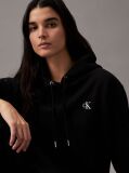 Negru Hanorac Fleece Din Amestec De Bumbac  Femei