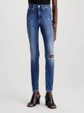 Denim Blugi Skinny Cu Talie Inalta  Femei