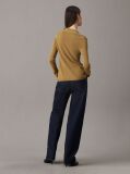 Verde Cardigan Din Tricot Elastic Cu Croiala Slim  Femei