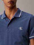 Albastru Tricou Polo Slim  Barbati