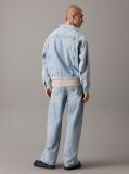 Denim Jacheta Denim Cu Silueta Relaxata  Barbati