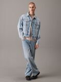 Denim Jacheta Denim Cu Silueta Relaxata  Barbati