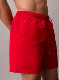 Rosu Pantaloni Scurti De Baie Medii Cu Snur - Intense Power  Barbati