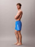 Albastru Pantaloni Scurti De Baie Medii Cu Snur - Intense Power  Barbati