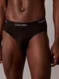 Black 3 Pack Briefs - Icon Cotton Stretch  Men