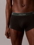 Negru Set 3 Boxeri Cu Talie Joasa – Icon Cotton Stretch  Barbati