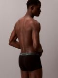 Negru Set 3 Boxeri Cu Talie Joasa – Icon Cotton Stretch  Barbati