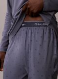 Gri Set De Pijama Cu Maneca Lunga Din Bumbac 100%  Barbati