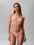 Portocaliu Sutien De Baie Tip Triunghi Halter - CK Monogram  Femei