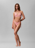 Portocaliu Sutien De Baie Tip Triunghi Halter - CK Monogram  Femei