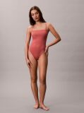 Red Bandeau Swimsuit - CK Essentials  Women