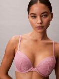 Roz Sutien Push Up Cu Decolteu Adanc - Perfectly Fit Lace  Femei