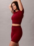 Rosu Pantaloni Scurti Shapewear - Icon  Femei
