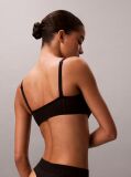Negru Bralette Tip Bandeau - Heritage Classic Cotton  Femei