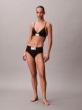 Negru Bralette Tip Triunghi Usor Captusit - Heritage Classic Cotton Stretch  Femei