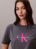 Gri Tricou Cu Logo Monograma  Femei