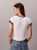 Alb Tricou Cu Maneca Scurta  Femei