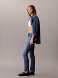 Denim Blugi Slim Cu Talie Medie  Femei