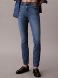 Denim Blugi Slim Cu Talie Medie  Femei