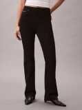 Negru Blugi Skinny Cu Talie Bootcut  Femei