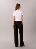 Negru Pantaloni Cargo Relaxati Din Bumbac Twill  Femei