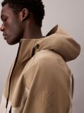 Beige Tech Shell Windbreaker Jacket  Men