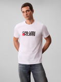 Alb Tricou Cu Maneca Scurta Si Grafic Redbox  Barbati