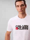 Alb Tricou Cu Maneca Scurta Si Grafic Redbox  Barbati