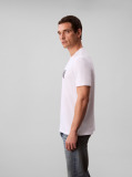 Alb Tricou Cu Maneca Scurta Si Grafic Redbox  Barbati