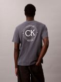 Gri Tricou Cu Logo Brodat  Barbati