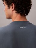 Albastru Tricou Lejer Cu Logo  Barbati