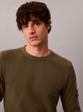 Green Waffle Monologo Long Sleeve T-Shirt  Men