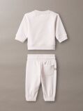 Roz Set Monologo Din Bluza De Trening Si Pantaloni Jogger  Nou-nascuti