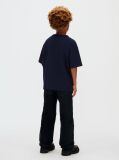 Albastru Tricou Cu Logo  Baieti