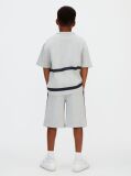 Gri Pantaloni Scurti Relaxati Cu Logo Varsity  Baieti