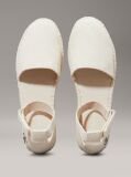 Alb Espadrile Cu Platforma Din Material Textil  Femei