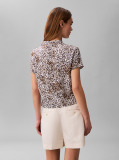 Multi Top Wrap Din Crep Cu Imprimeu  Femei