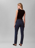 Denim Blugi Cu Croiala Mom Si Picior Drept  Femei