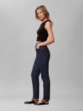 Denim Blugi Cu Croiala Mom Si Picior Drept  Femei
