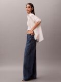 Denim Blugi Cu Croiala Wide Leg  Femei