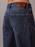 Denim Blugi Cu Croiala Wide Leg  Femei