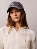 Bej Hanorac Cropped Cu Fermoar Si Tiv Elastic Cu Logo  Femei