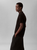 Negru Tricou Din Tech Interlock  Barbati